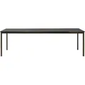 &Tradition Drip HW60 Esstisch, 250 x 100 cm, bronzed / fenix nano laminat schwarz