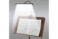 Classic Cantabile LED Klemmleuchte 12990 Orchesterleuchte für Notenpult mit Memory-Funktion, warm-weiß, stufenlos dimmbare Tischleuchte und 78 helle LEDs im breiten Schirm