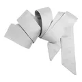 Womens Sash Belt Ladies Satin Sash Tie Ribbon Bow Accessory for Bridesmaids Bridal Wedding Prom Evening Occasion Soft Grey L-XL
