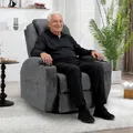Fernsehsessel Massagesessel Relaxsessel Liegesessel 360°drehbar Wärmefunktion