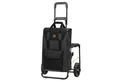 Andersen Einkaufstrolley Komfort Shopper Senta 2.0 schwarz, klappbare Ladefläche, belastbar bis 50kg, wasserabweisend