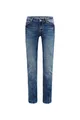 SOCCX Damen Jeans RO:My Regular Fit | Bequeme Stretch Denim mit geradem Bein, mittlerer Bundhöhe & formstabilem Alltag, Büro & City-Looks | Dark Stone Used, 29 34
