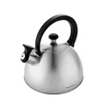 Wasserkessel 2,5 l I Edelstahl Teekessel BRILLO I Flötenkessel mit Bakelitgri...