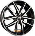 4 Alufelgen CMS C28 DB Diamant Schwarz 7x17 ET40 5x100 17 Zoll