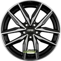 4x CMS C28 diamond black 7x17 ET40 - LK5/100 ML57.1 Felge Alu