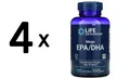 4 x Life Extension Mega EPA/DHA - 120 softgels (291,65 EUR/kg)