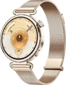 Huawei Watch GT 6 - 41 mm - Edelstahl - intelligente Uhr mit Milanese Riemen - Gold - Handgelenkgröße: 130-190 mm - Anzeige 3.4 cm (1.32")