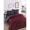 L'Essentiel Linge de Maison, Begonvilla- EPJ5183, Claret,rot, Bettdecken, 65% Baumwolle / 35% Polyester - Rot