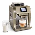Acopino Monza One-Touch Kaffeevollautomat mit Milchsystem – Champagner