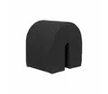 Kristina Dam Wanddekoobjekt Kristina Dam Studio - Curved Pouf, Black
