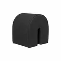 Kristina Dam Studio - Curved Pouf, Black
