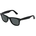 Ray-Ban RB4340 Unisex-Sonnenbrille Vollrand Quadratisch Acetat-Gestell, schwarz
