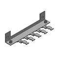 Icotek EMV-Kabelabfangleiste KEL-EMV-Z 24/5 Schränke 36527