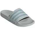 adidas Performance Adilette Shower 3-Streifen grau/blau Herren Badeschuh grau 37 1/3 EU