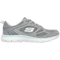 Skechers SUMMITS-SUITED Sneaker Freizeitschuh, Trainingsschuh, Schnürschuh mit weicher Polsterung grau 39 EU