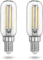 Poppstar Spezialleuchtmittel, E14, 2 St., Kaltweiß, Poppstar 2x LED-Lampen für Dunstabzugshauben (E14 4W 6000K kaltweiß)