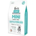 Brit Care Mini Light & Sterilised, Klein (5-10 kg), Kaninchen, Lachs, 2 kg