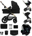 Kinderkraft Kombi-Kinderwagen MOOV 2 XL, (Set), mit Luftreifen