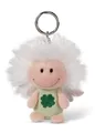 Nici Plüschfigur Nici 46123 Schutzengel grün 7cm Bb SA mit Symbol Kleeblatt