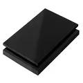 PE-HD Platte Zuschnitte | SCHWARZ | 2-15mm | VERSCHIEDENE FORMATE | Top Qualität (100 x 200cm, 3mm)