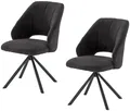 Jockenhöfer Gruppe Drehstuhl Fabrizio (Set, 2 St), 4-Fuss-Stuhl, inklusive Drehfunktion (360), bis 150kg belastbar