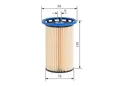 NEU - BOSCH F026402809 Kraftstofffilter für AUDI SEAT VW
