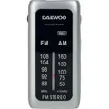 Daewoo DW1129, Tragbar, Analog, AM, FM, 88 - 108 MHz, 530 - 1600 kHz, 3,5 mm - Schwarz/Silber