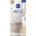 4005900938800 NIVEA Cellular Filler 3in1 Hyaluron Serum Foundation podkład do tw