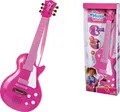 Simba 106830693 - My Music World Girls Rockgitarre, Metallsaiten, Gurt, 56cm