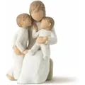 Willow Tree 26100 Vorsicht Figur, Eltern Kind Liebe Geburt Geschenk Gefühle Darstellen Skulptur Handbemalt Harzfigur