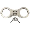MFH Handschellen, mit Gelenk, stabile Ausführg., 2 Schlüssel