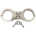 Handschellen mit Gelenk stabile Ausführg. 2 Schlüssel Handfessel Security