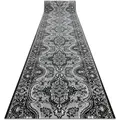 Rugsx - Läufer Bcf Morad Wiosna Rosette Grau 100 Cm Grey 100x440 Cm