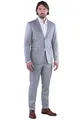 SANDER STELLAN Herren Anzug Business Anzug Slim-Fit 2-teilig Sakko & Anzughose 52