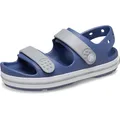 Crocs Unisex Kinder Crocband Cruiser Sandal T Sandalen, Bijou Blue/Light Grey, 20/21 EU