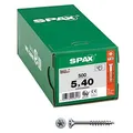 SPAX Universalschrauben T20 Senkkopf WIROX 0191010500405 5 mm x 40 mm, 500 St.