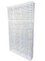 Gabiona Gabionenzaun Gabione feuerverzinkt 117 cm x 200 cm x 22 cm, Maschenweite 5 cm x 5, (Gabione feuerverzinkt 117 cm x 200 cm x 22 cm, Maschenweite 5 cm x 5 cm, fertig geschweißt, 4 mm)