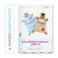 Kullaloo Print-Book  Einhorn/Pferd "Lady Lu" (Nähanleitung + Schnittmuster) Tuch