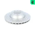 1x Bremsscheibe OPTIMAL BS-0180HC passend für PORSCHE