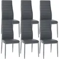 CLP Stuhl, Grau, Textil, 41.5x99x40 cm, Esszimmer, Stühle, Esszimmerstühle, Vierfußstühle