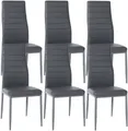 CLP Esszimmerstuhl Mayfair (6er Set), gepolstert mit Vierfußgestell