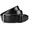 Boss Carmello Gürtel Leder 100 cm schwarz