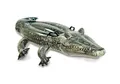 Intex 57551NP - Aufblasbares Reittier Alligator, Vinyl, Grün, 170x86 cm