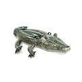 Intex 57551 Aufsitzbarer aufblasbarer Alligator cm170x86 Meer Pool See Patch