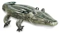 Intex Badetier Krokodil Schwimmtier Lounge Badespielzeug Reittier 170x86cm