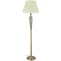 Relaxdays Stehlampe, Kupfer, Metall, Textil, Kunststoff, 42x157x42 cm, Lampen & Leuchten, Innenbeleuchtung, Stehlampen, Stehlampen