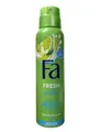 Fa Deospray Caribbean Wave mit dem exotisch frischen Duft der Zitrone, 48h Schutz, 6x 150 ml
