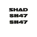SHAD D1B47ETR Aufkleber Set SH47