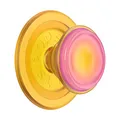 PopSockets, PopGrip  Halter mit Standfunktion für Selfies, Gelb