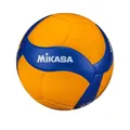 Mikasa V300W Volleyball 18 Panels Gelb Blau —
